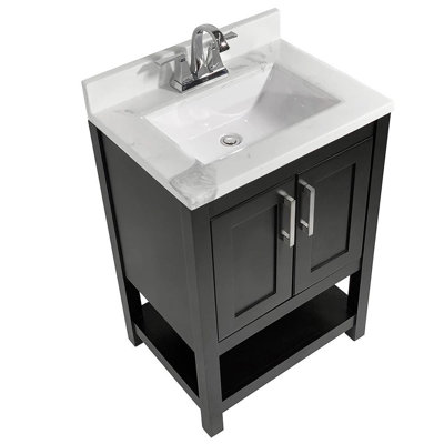 Ensemble de meuble-lavabo simple 25 po Datura