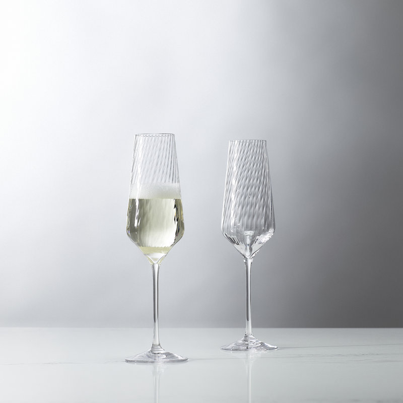 Vera Wang Swirl Flute, Set of 2