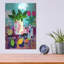 Art mural en métal Winston Porter «Dog Vase Collage» par Holly McGee-1820104805
