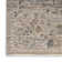 Rectangle  Floral Power Loomed Area Rug in Gray/Tan/Brown
