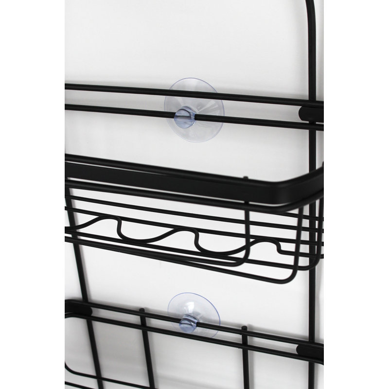 Edward Shower Caddy, Black