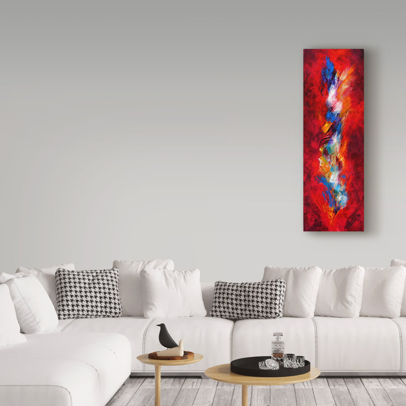 Barabbas Upward Reaching 2 by Aleta Pippin - Wrapped Canvas Print, 32" H x 10" W x 2" D