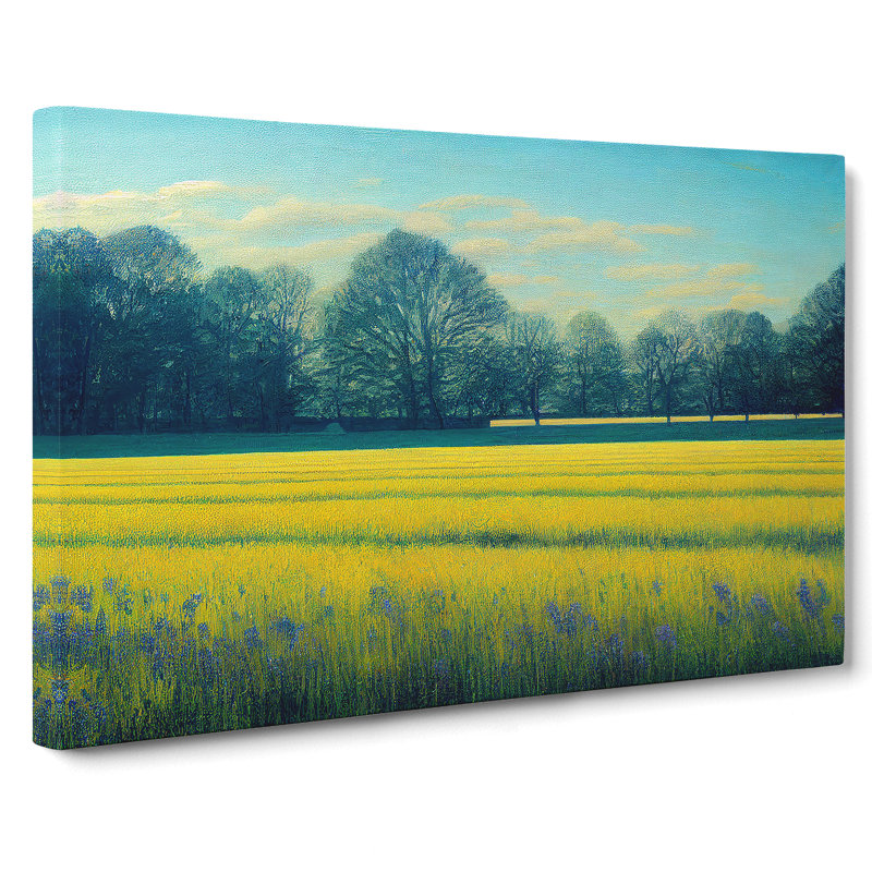 A Spring Meadow - Wrapped Canvas, 35cm H x 50cm W x 3cm D