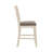 Set Of 2 Counter Hight Chairs With X-Cross Back