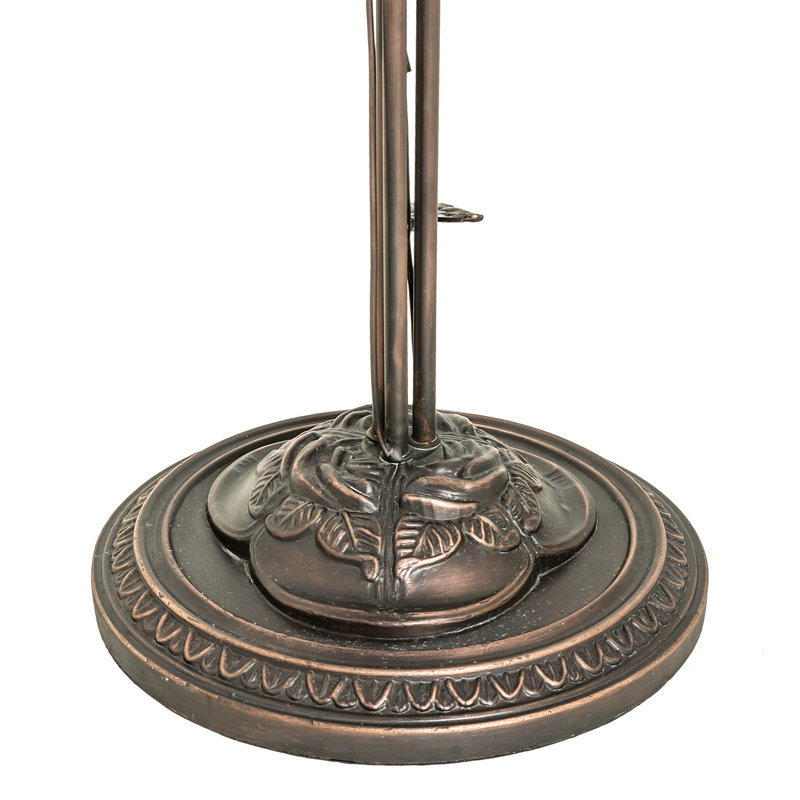 Sinagra Floor Lamp, Amber/Green