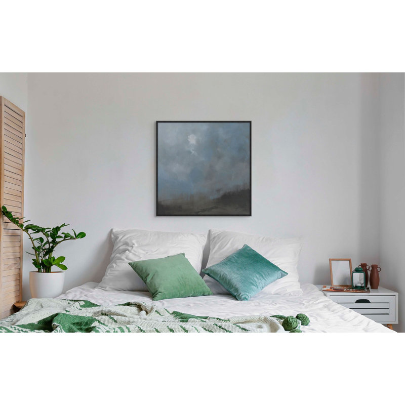 Storm Upon The Moor 1 Print by Sarah Brown, 35.25" H x 35.25" W