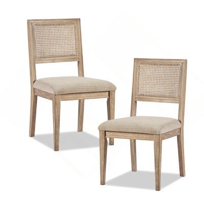 Ensemble de 2 chaises sans accoudoirs