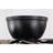 Apgrie 52-Inch Flushmount Lighted Ceiling Fan Warm Tones Tiffany Glass Lamp Black Finish