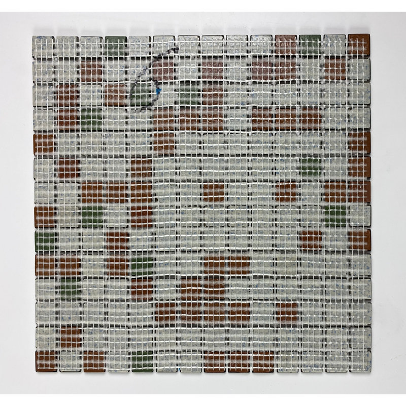 Enchanted 1" x 1" Metal Mosaic Tile