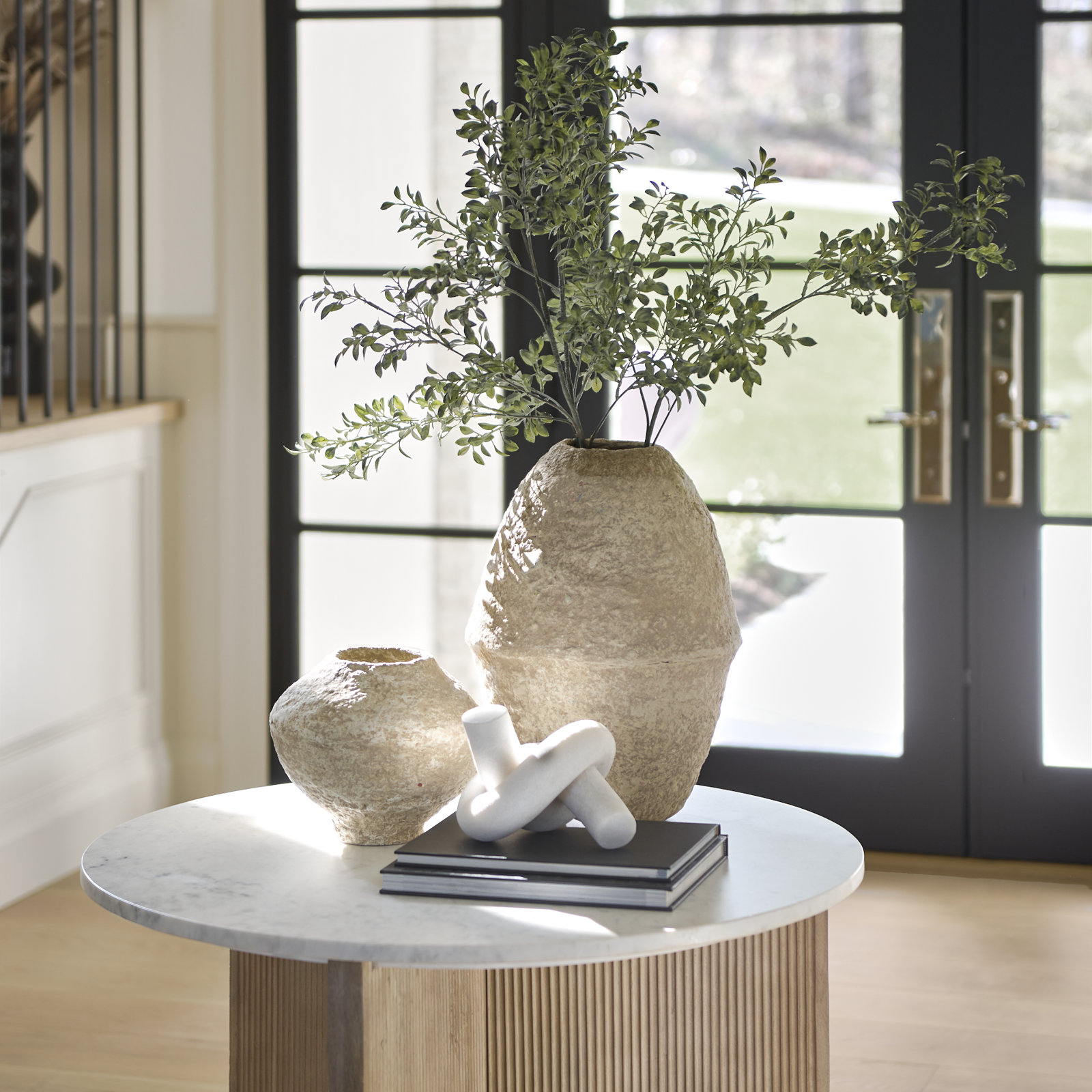 Lovatt Paper Table Vase, 18" H x 12" W x 12" D" 