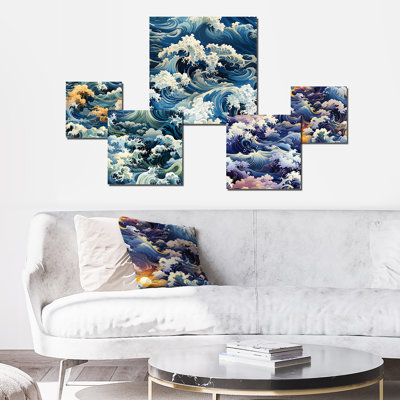 Rasco - Abstract Wall Art Set Of 5