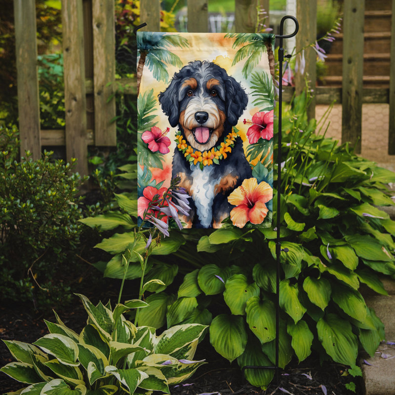Double Sided 15.5'' H x 11.25'' W Polyester Animal Garden Flag