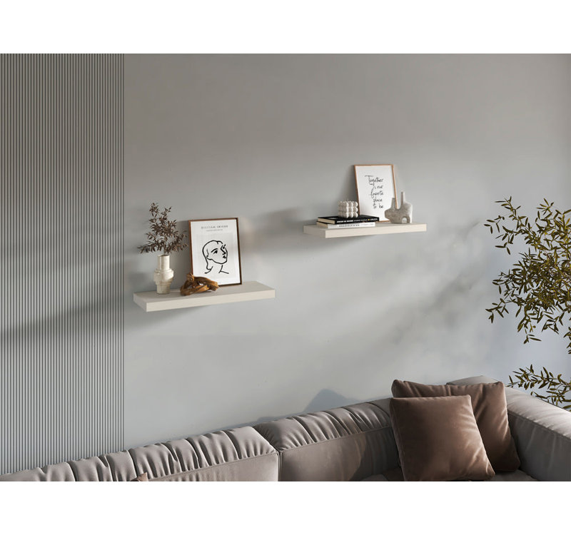Tablette flottante, Gris