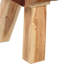 Tabouret d'appoint en bois massif