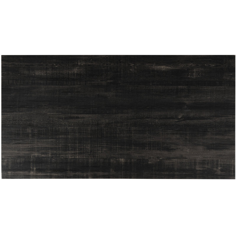 Ensemble de salle à manger 3 pièces, gris, comprenant tabourets de bar et table avec pieds en bois d'hévéa, revêtement robuste et rembourré.