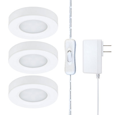 Ensemble de 3 lumières DEL blanc chaud