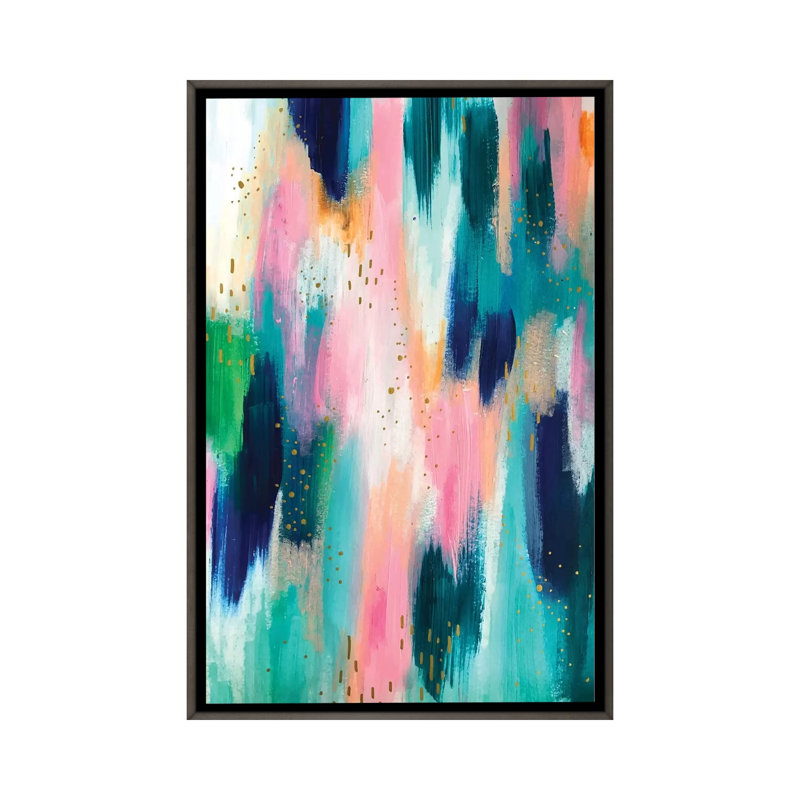 No. 44 par EttaVee-impression d’art graphique, Pas de tapis, H 26 po x l 18 po x P 1,5 po