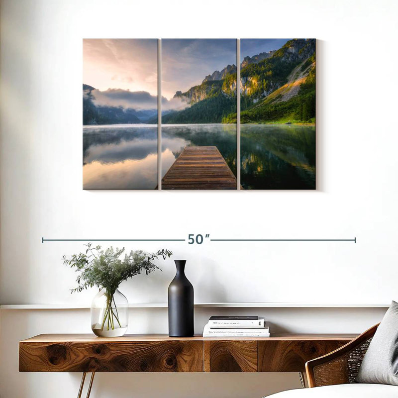Alvord Gosauseen Lake, H 24 po x l 38 po
