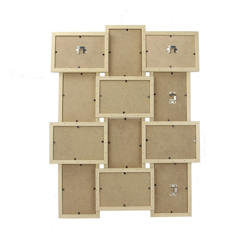 Michiana Brown Wood Mirrored Picture Frame