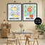 Ensemble de cadres flottants 2 pièces Citrus Spirz On My Mind, design par Nina Jacobs-465741213-465741219