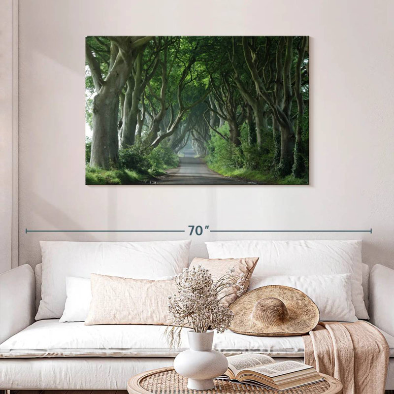 Harnek Dark Hedges, 30" H x 45" W
