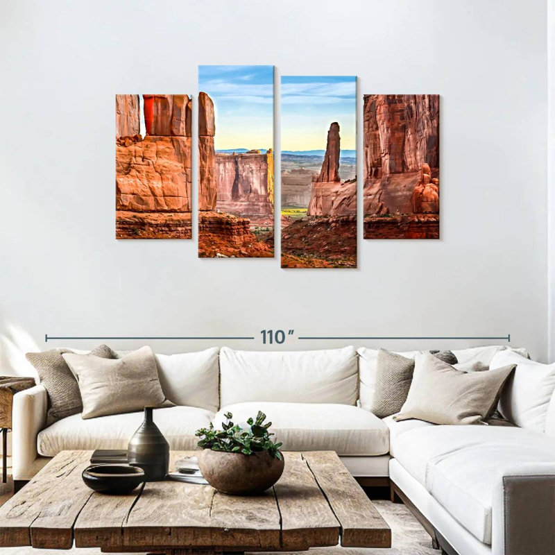 Alvord Red Rock Canyon Nevada, 48" H x 75" W