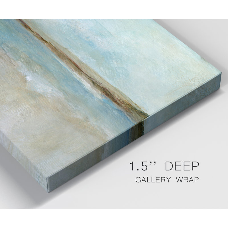 " Solitary Beach " by J Paul, 32" H x 24" W x 1" D