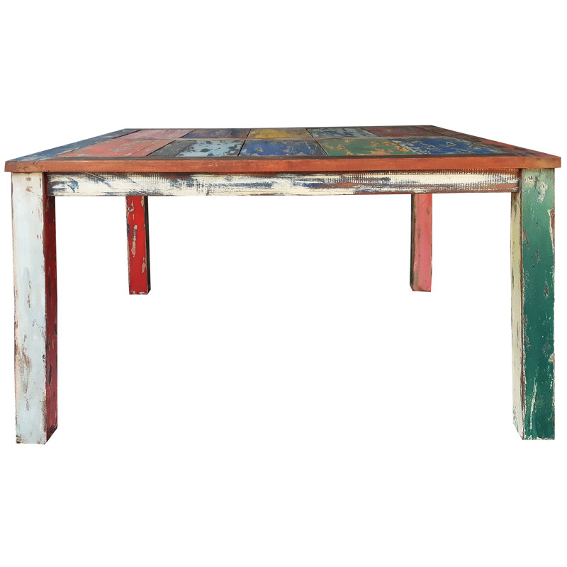 Boylon Square Solid Wood Dining Table