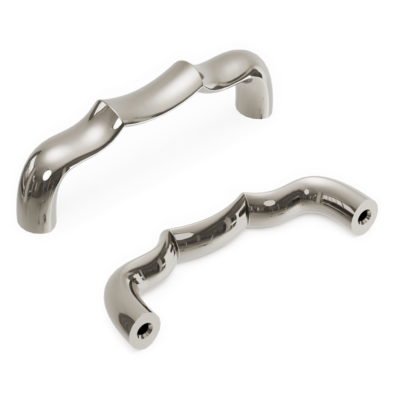 Trellis Bar / Handle Pull, 3", Polished Nickel
