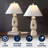 Henge 28" Organic Minimalist Textured Resin/Metal Stacked LED Table Lamp-1708893660