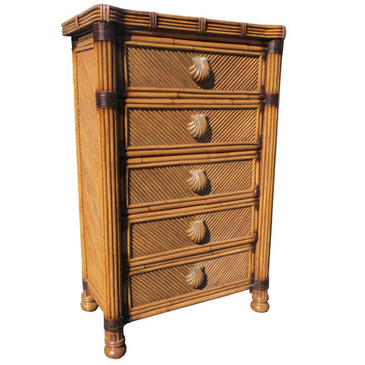 Commode 5 tiroirs Coral Cove