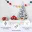 Arbre de Noël enneigé 3 pi avec branches en PE / PVC et aiguilles de pin, 170 pointes, décorées de pommes de pin et de baies - petit arbre de Noël enneigé pour la table, l'entrée ou le bureau