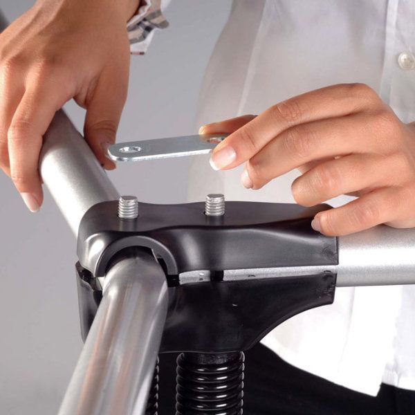 Enseigne de trottoir swingpro pieds, Argent
