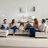 Plush Corduroy U-Shaped Sectional Sofa with Movable Ottoman, USB Charger & Storage Console – Modular Luxury-2025421374