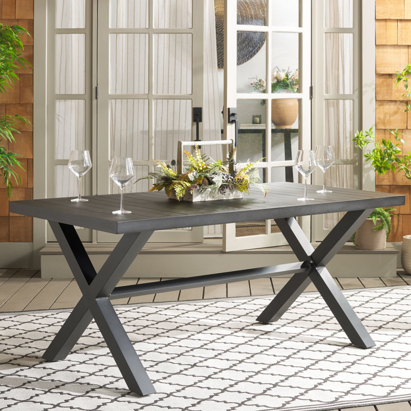 Core Dining Table, Dark Gray