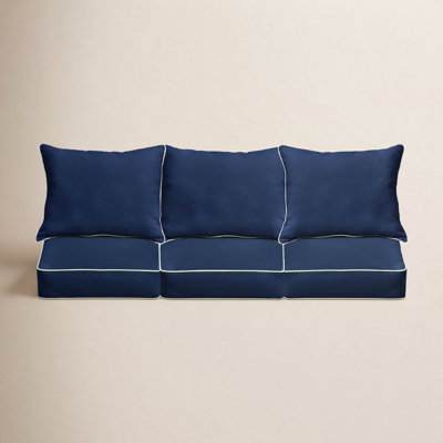 Lavine Collier Outdoor Sunbrella Seat/Back Cushion