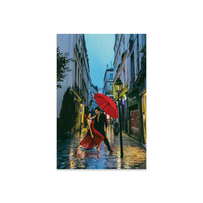 " Tango in the Rain " Print