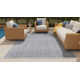 Fleurette Handmade Blue Rug