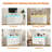 Double Wide Dresser With RGB LED Lights & Charging Station, 9-Drawer Storage Cabinet For Multi-Rooms, Modern Design-459627693