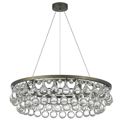 OR301 2-TIER ARTIC PEAR CHANDELIER