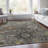 Machine Washable Indoor/Outdoor Xhevrie Pewter Rug-174710476