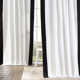 Limone Printed Cotton Curtains for Living Room & Bedroom Curtains for Large Window Single Panel Drape