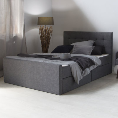 Salamanca Upholstered Drawers Bed Frame