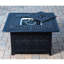 Outdoor Patio Aluminum Round Bistro Table/Side Table with Ice Bucket
