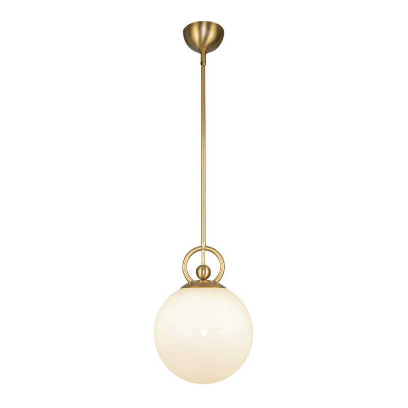 Luminaire suspendu moderne 10-en-1 Brantry, Or brossé