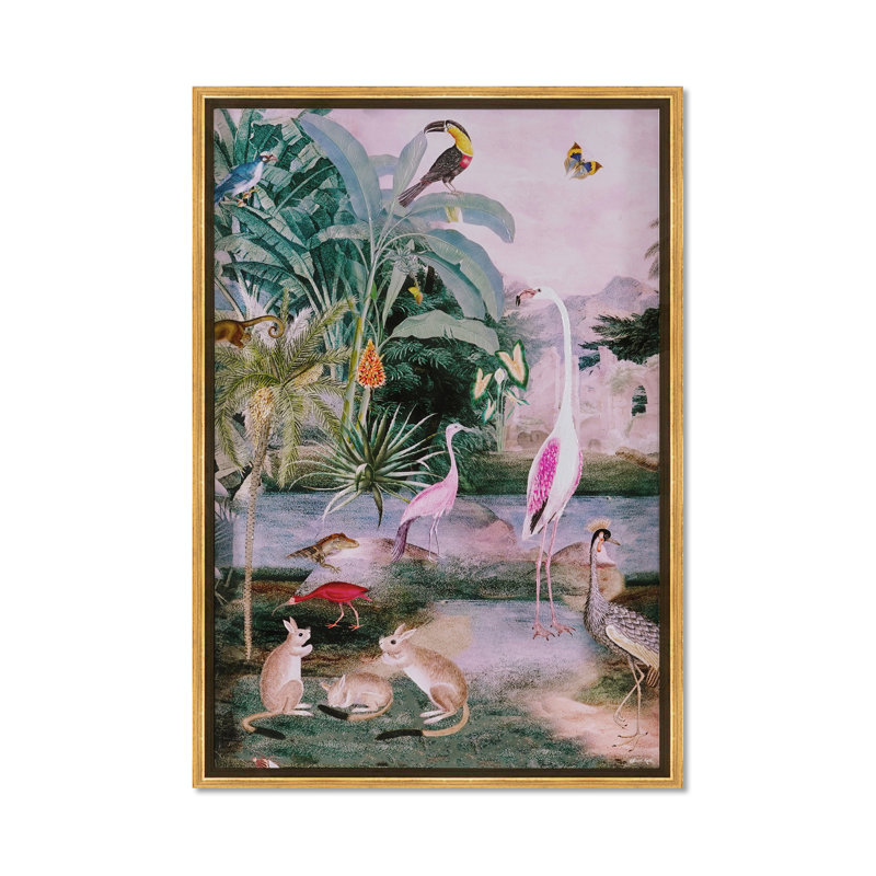 In the Tropics - Painting on Canvas