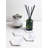 Marble Hexagon 4 Piece Coaster Set