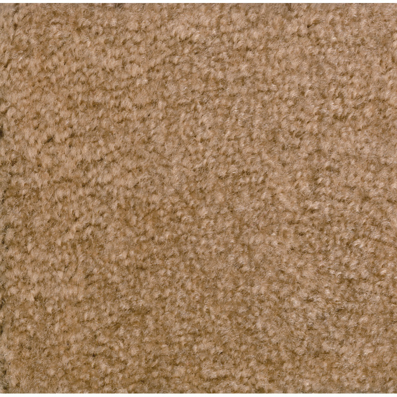 Tapis brun clair touffeté de la collection Mt St Helens, Ovale 7 pi 6 po x 12 pi