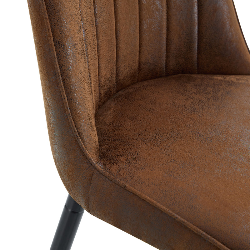 Ensemble de tabourets de bar de 68,5 cm (27 po) de hauteur comptoir, tabourets de bar en suède avec dossier pour îlot de cuisine