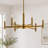 Mid-Century Modern 6-Light Sputnik Chandelier